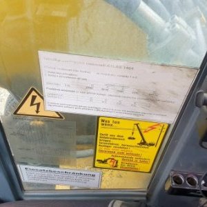 foto 18t dvoucestný kolej. bagr mobilní Terex 1404 ZW pouze na export