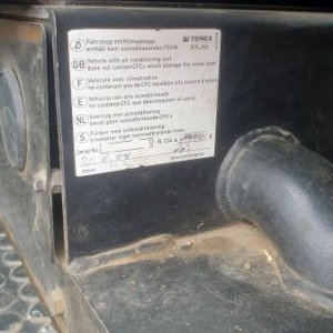 foto 18t dvoucestný kolej. bagr mobilní Terex 1404 ZW pouze na export
