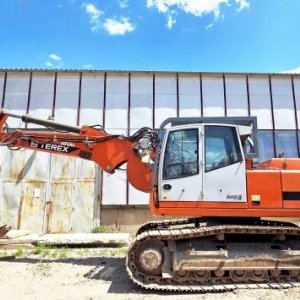 foto 35t bagr pásák vývody ATLAS-Terex rypadlo